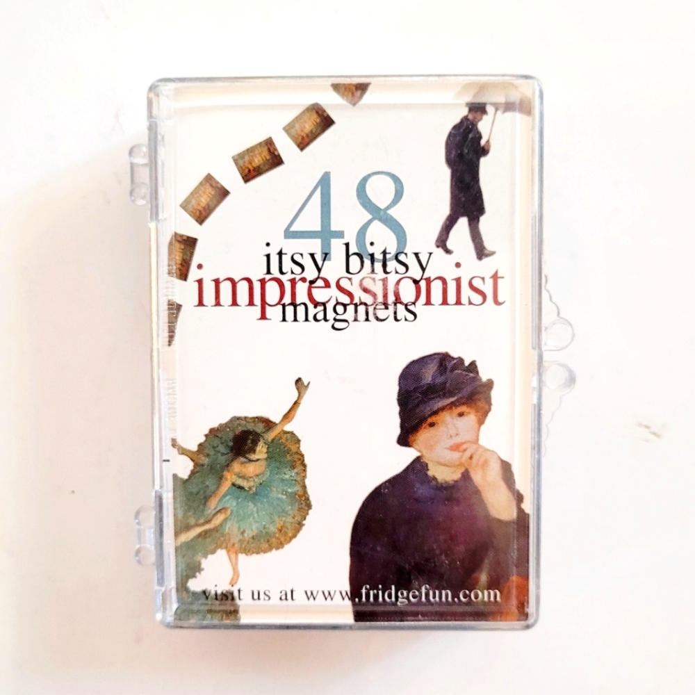 NWOT Itsy bitsy Impressionist magnets
